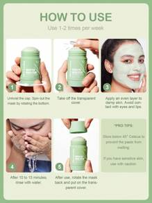 Smooth Face Cleansing Mask Stick