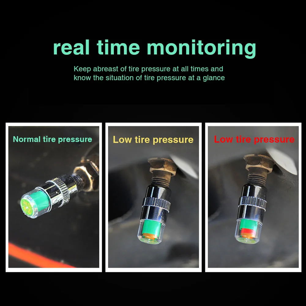 (2pcs Set) Tire Pressure Gauge Cap Sensor For Bike - China To BD Web