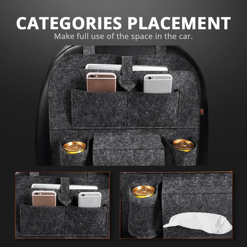 Universal Car Back Seat Storage Bag -2 pcs