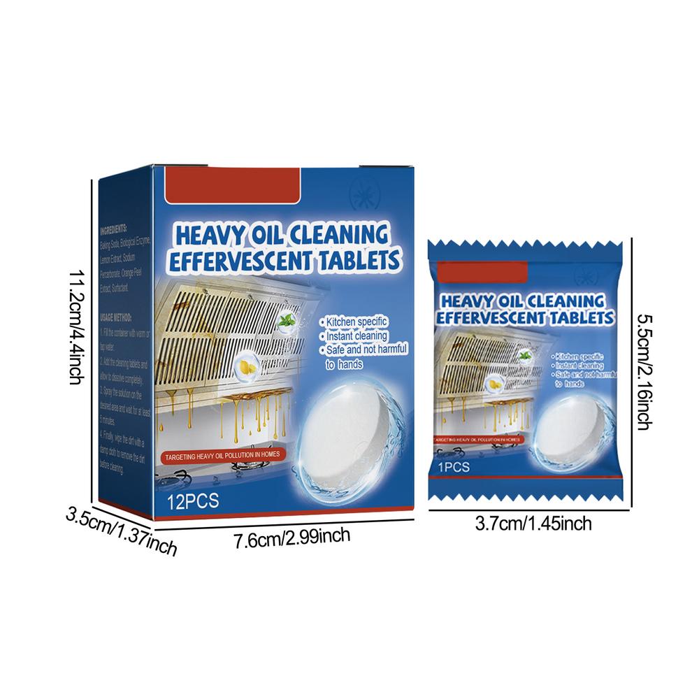২৪ পিচ ট্যাবলেট -Heavy Oil Stain Cleaner