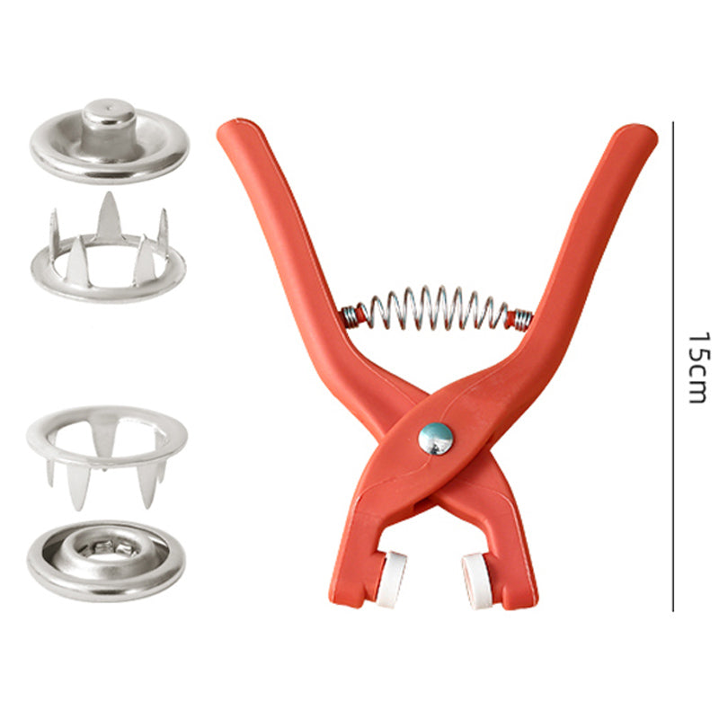 Plier Tool Metal Snap Button-1 Set