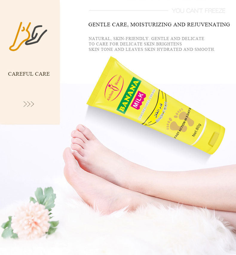 Banana & Milk Extract Foot Cream!
