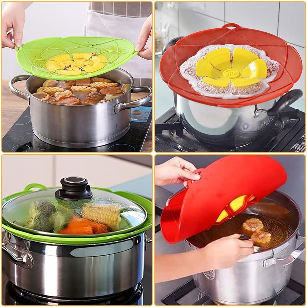 100% Food Grade Spill Stopper Lid Cover-2pcs