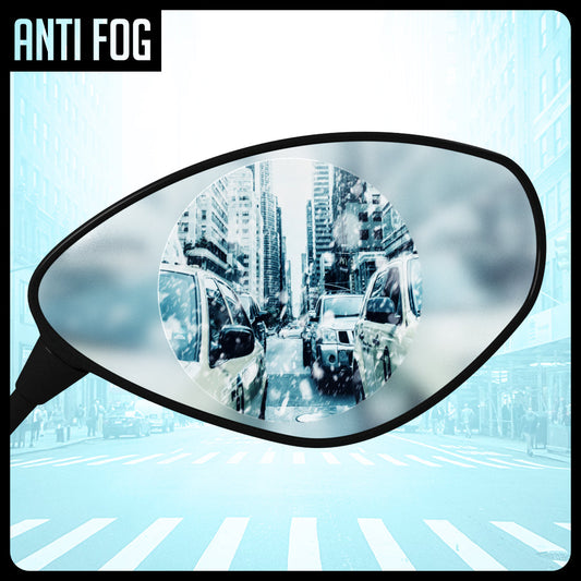 ২ পিসের সেট-For Bike Rearview Mirror Film Anti Fog Clear Film