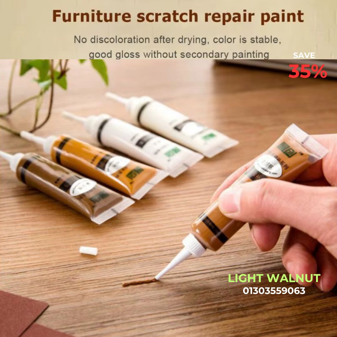 Furnitures Scratch Repair Paint-Light Walnut-1pcs