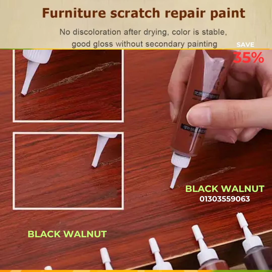 Furnitures Scratch Repair Paint-Black Walnut-1pcs