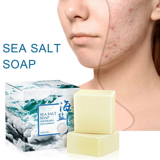 100g Sea Salt Soap Original Remove Mites Removal Pimple - China To BD Web