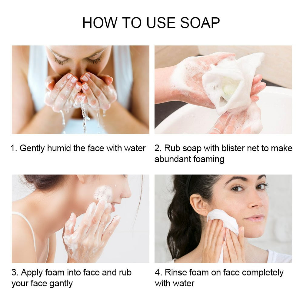 100g Sea Salt Soap Original Remove Mites Removal Pimple - China To BD Web