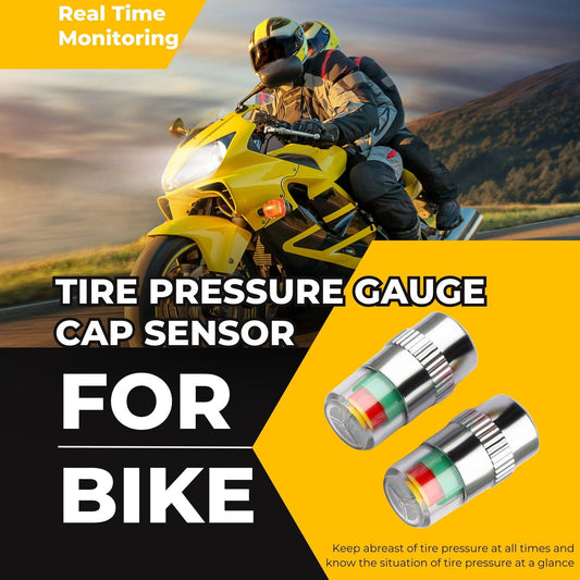 (2pcs Set) Tire Pressure Gauge Cap Sensor For Bike - China To BD Web