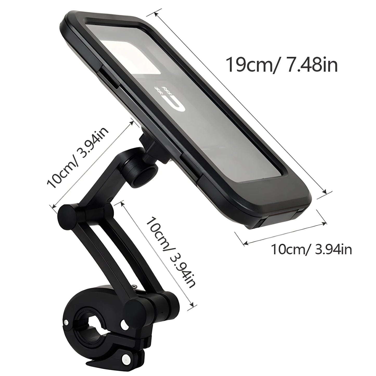 360° Adjustable Waterproof Bicycle Phone Holder Electric Bike Motorcycle Scooter - China To BD Web