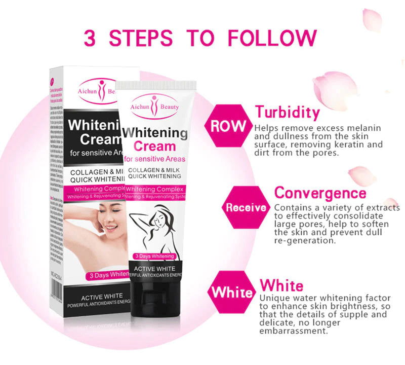 3Days Armpit Whitening Cream Skin Lightening Bleaching Cream - China To BD Web