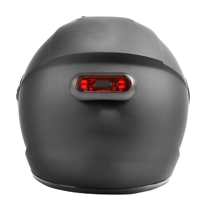 Motorcycle Bike Warning Light Helmet LED Smart Light-2pcs Set