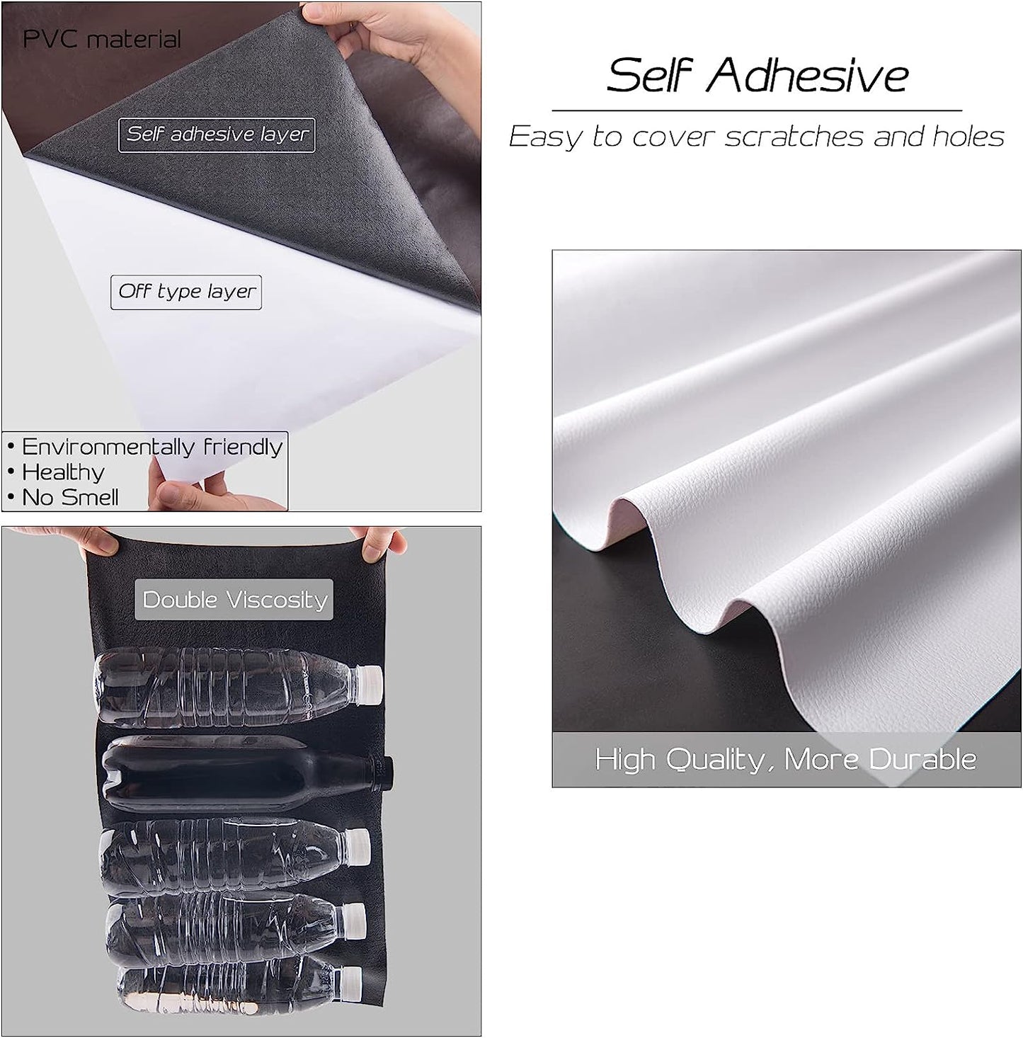 ( ক্রিম-৫.১০ স্কয়ার ফুট রোল-১ স্কয়ার ফুট ১৫০টাকা ) Self-adhesive Leather Stickers Patch