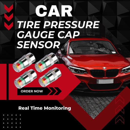 (4pcs Set) Tire Pressure Gauge Cap Sensor for Car - China To BD Web