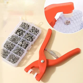 Plier Tool Metal Snap Button-2Set