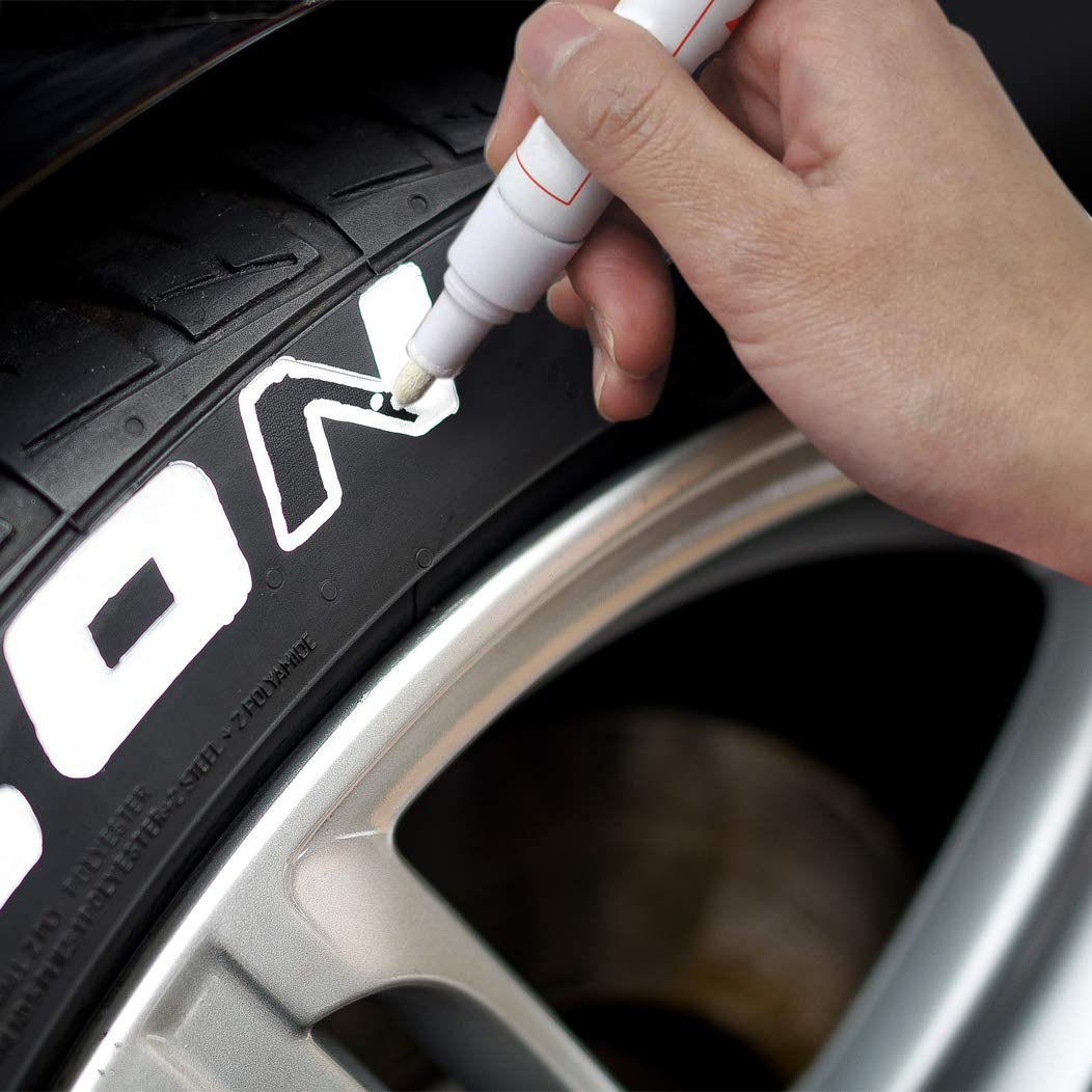 Red,Yollow-2pcs Color Combo-Tire Marker Pen