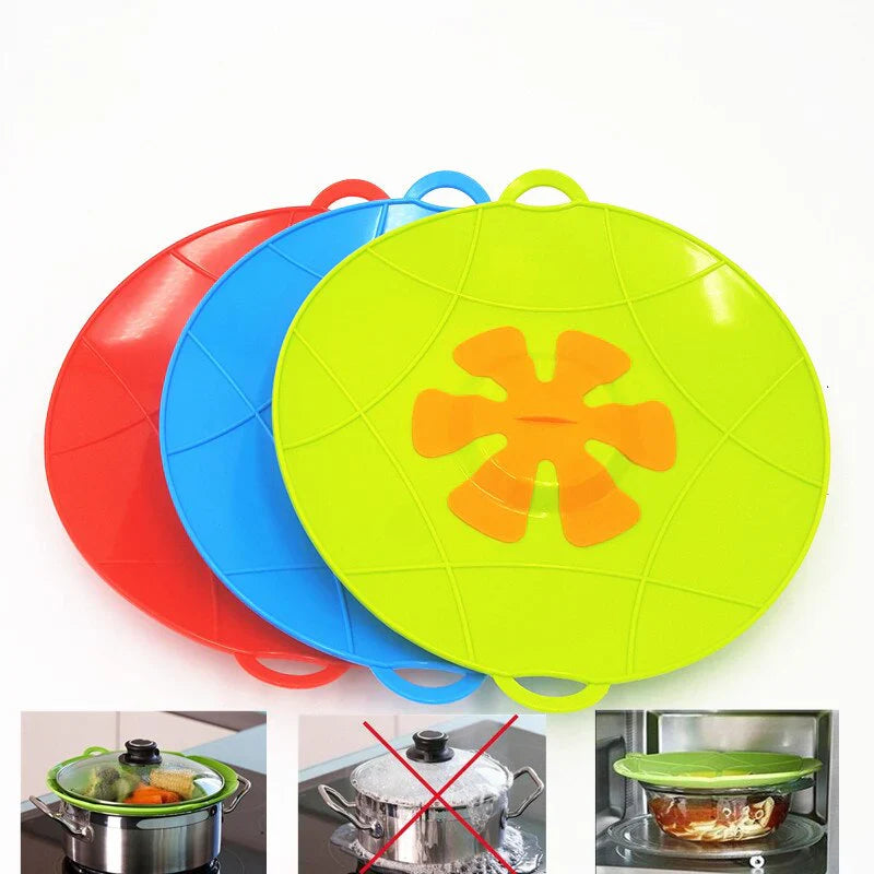 100% Food Grade Spill Stopper Lid Cover-3pcs