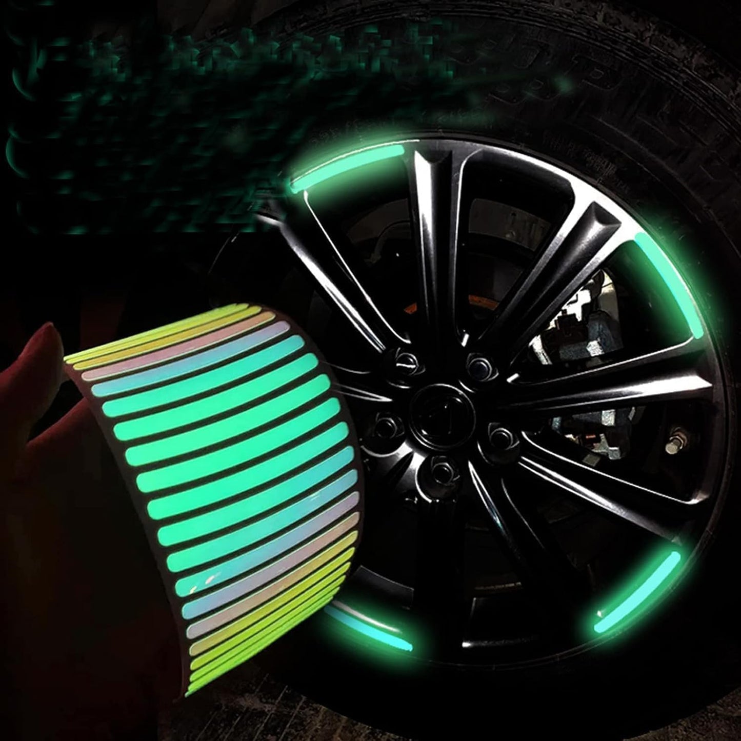 Luminous Radium Sticker-80 pcs