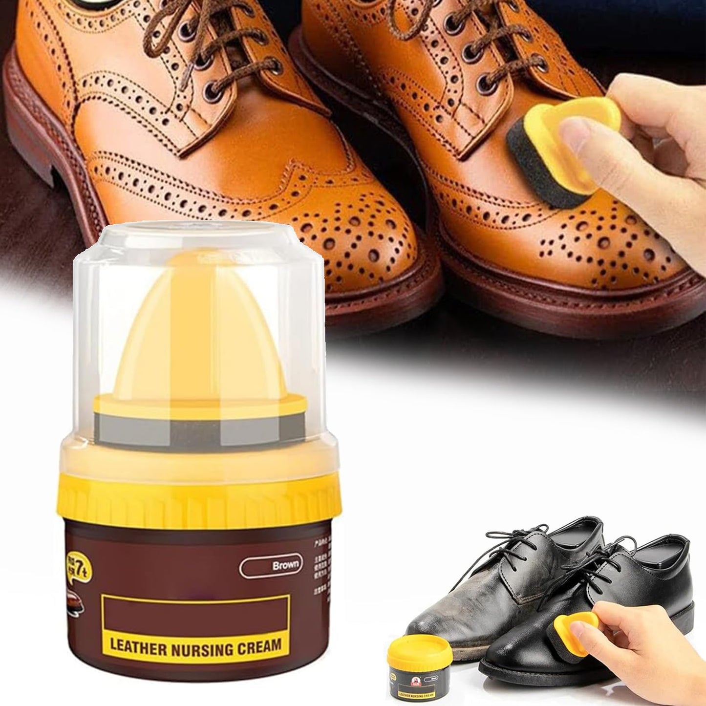 Shoe Polish-Brown-1pcs