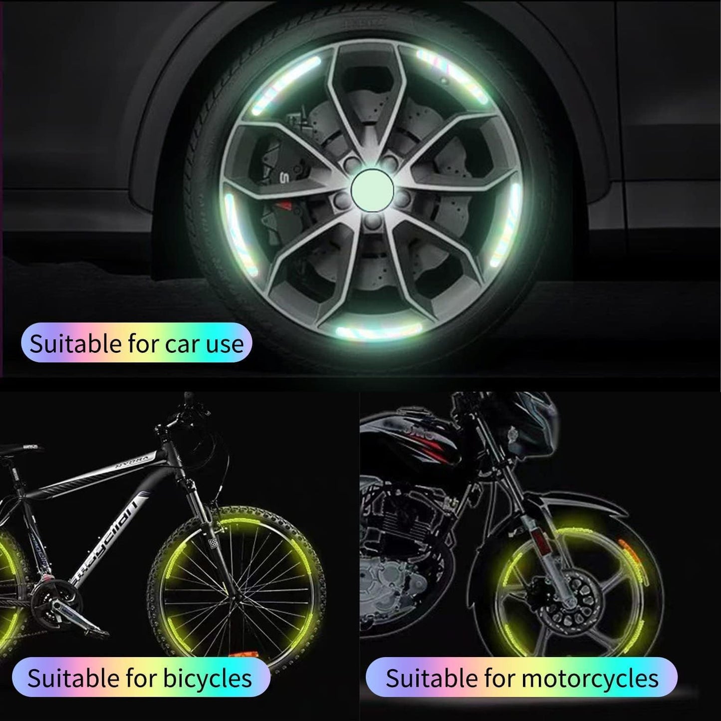 Luminous Radium Sticker-40 pcs
