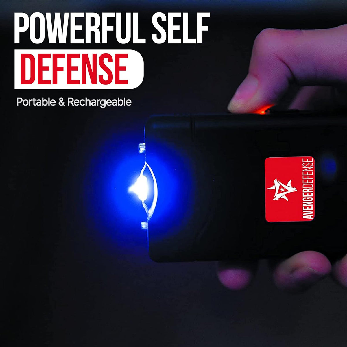 2-in-1 Electric Shocker with Flashlight