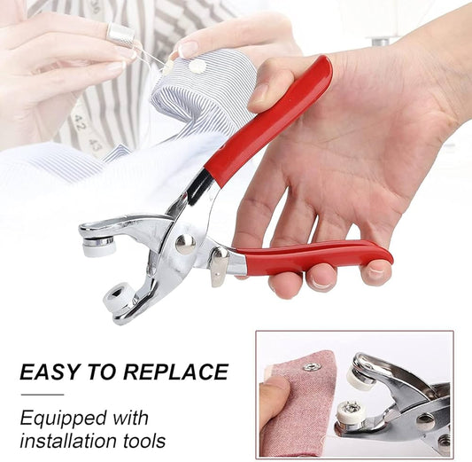 Plier Tool Metal Snap Button-1 Set