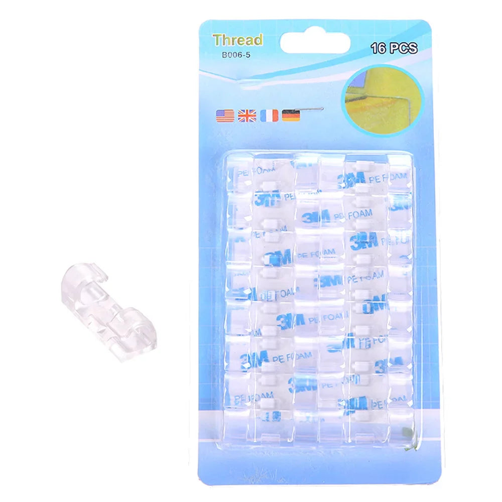 ৩২ পিচ =৫৯০ টাকা-Cable Clips 32pcs