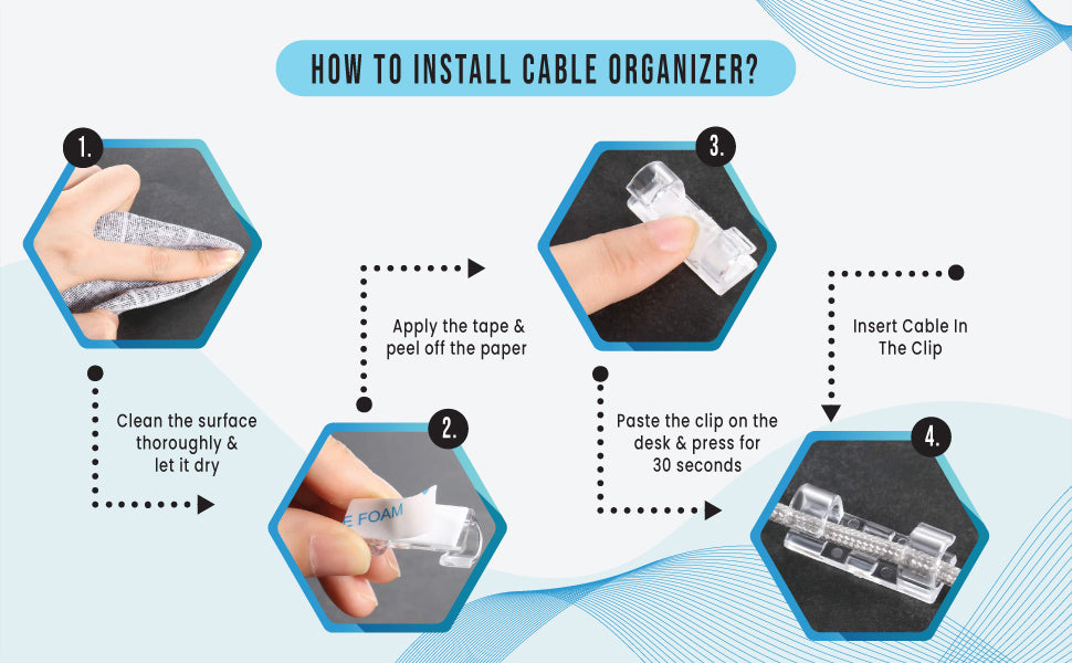 ৩২ পিচ =৫৯০ টাকা-Cable Clips 32pcs