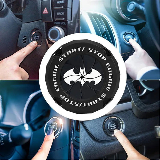 ( কালো কালার ) Aluminum Made Key Start Button Cover Decorative Rotary Push To Start Button Cover - China To BD Web