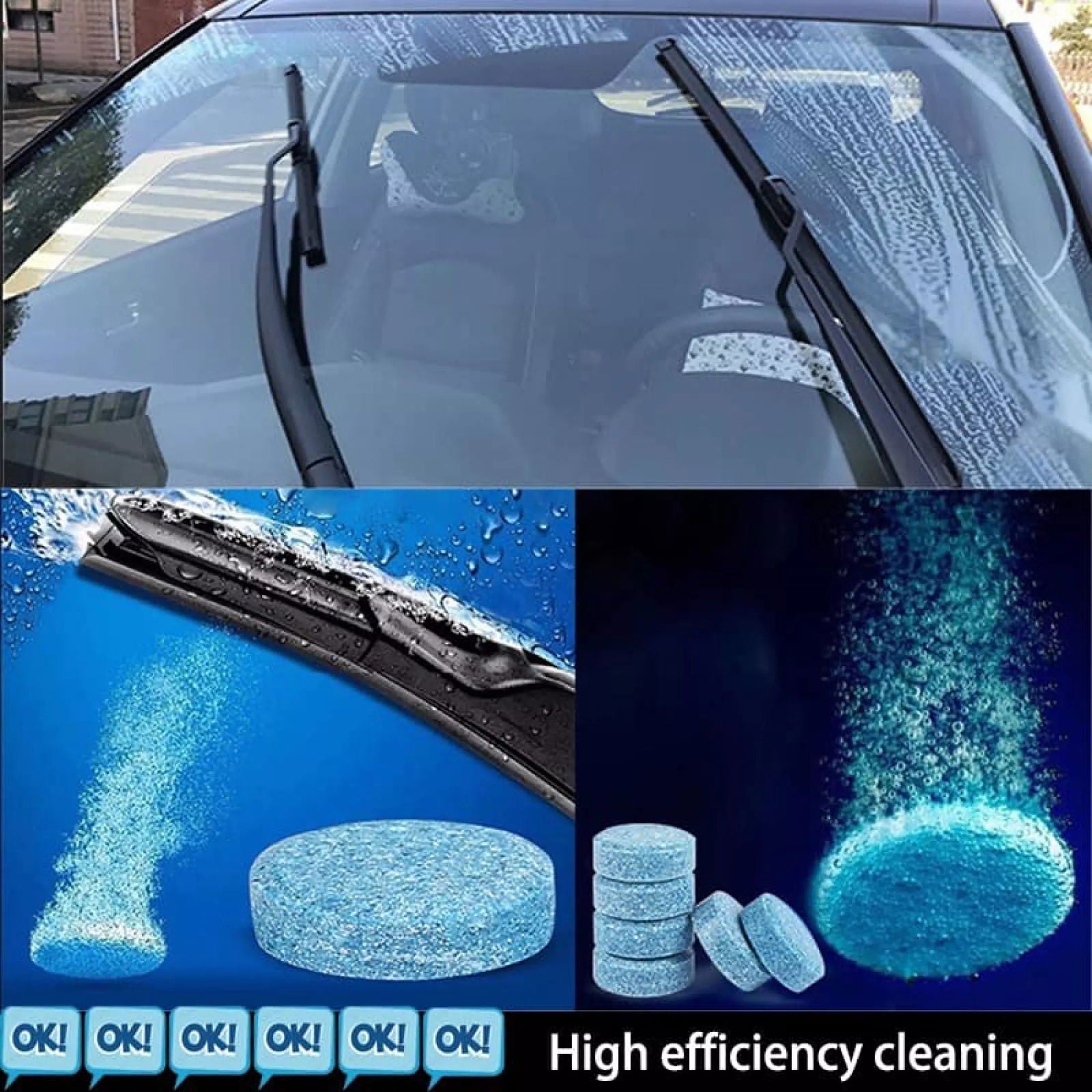 Car Windshield Glass Concentrated Washer Tablets - China To BD Web