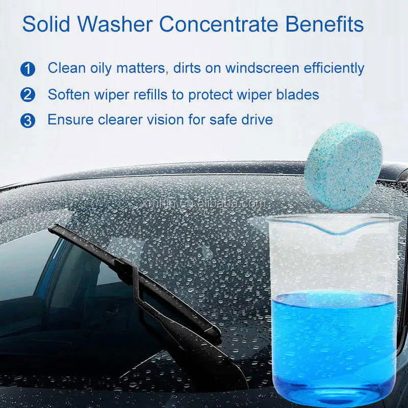 Car Windshield Glass Concentrated Washer Tablets - China To BD Web