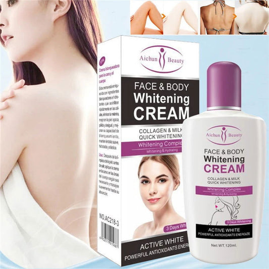 Collagen Milk Bleaching Face Body Cream - China To BD Web