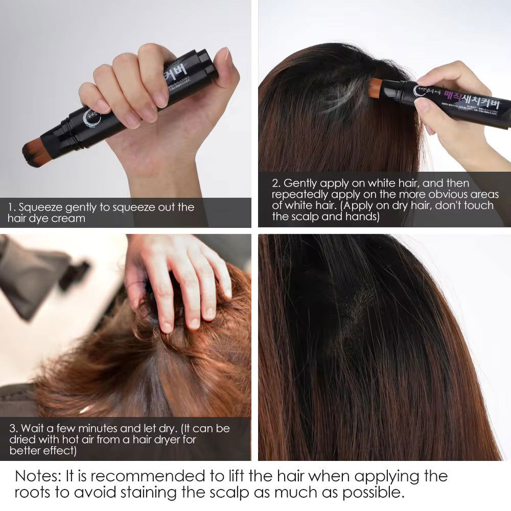( ব্ল্যাক কালার ) Dye Pen Temporary Hair Colour - China To BD Web