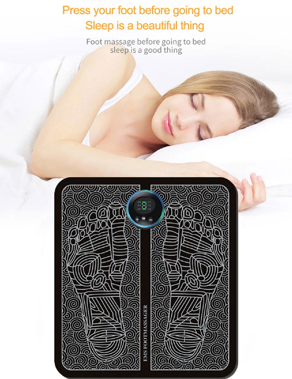 Electric EMS Foot Massager Pad - China To BD Web