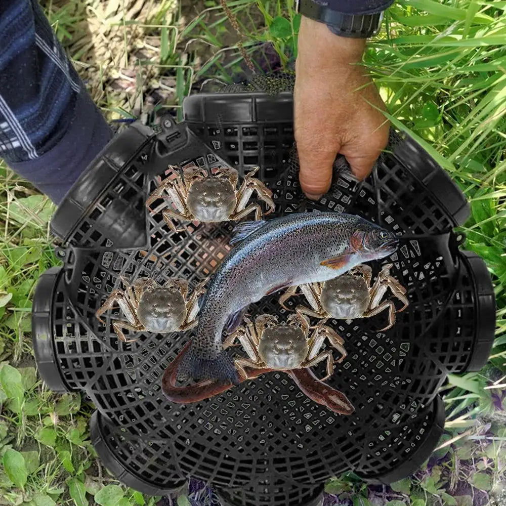 ( ৩ পিচের সেট ) Fishing Trap Cage for Shrimp Loach Eel Crab and Small Fish - China To BD Web