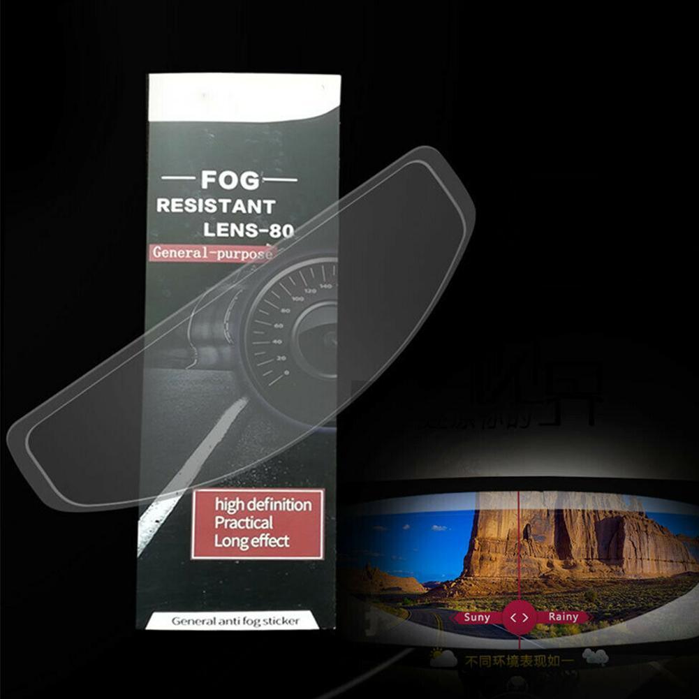 ৪ পিসের সেট-For Bike Rearview Mirror and Helmet Film Anti Fog Clear Film