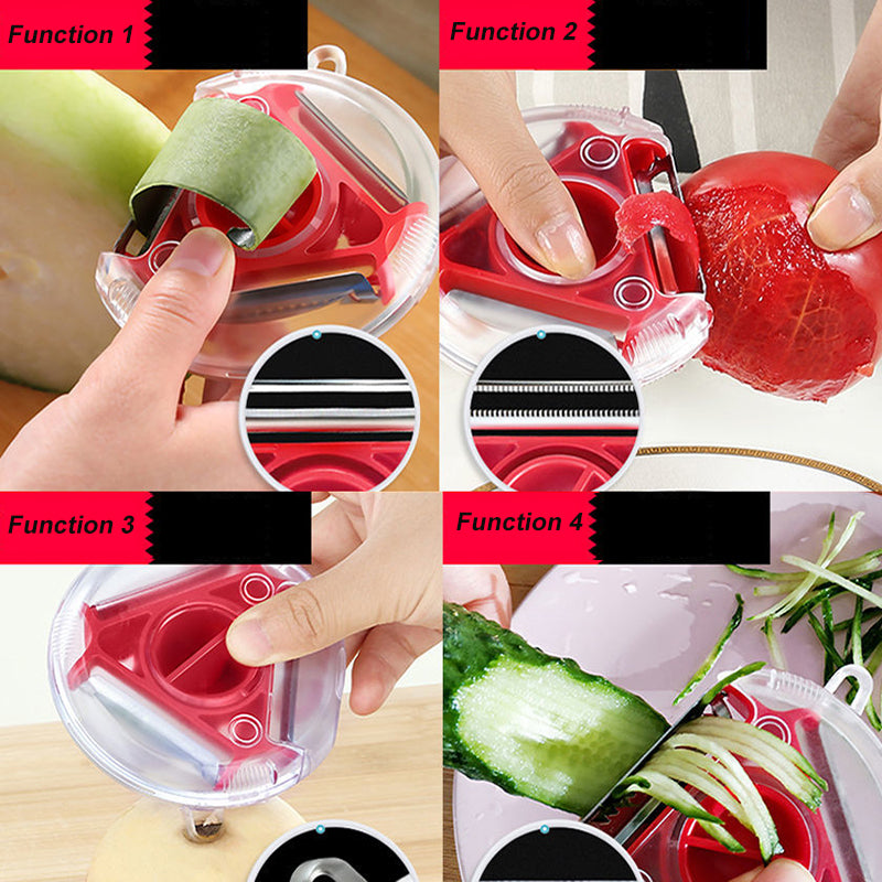 Multifunctional 3 IN 1 Vegetable Fruits Peeler-2 pcs