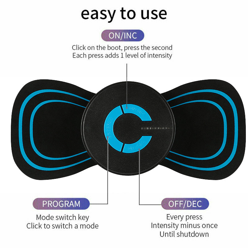 EMS Wireless Muscle Stimulator-2pair