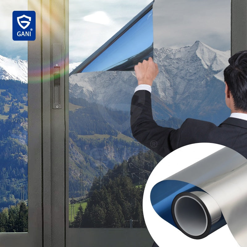 (২৪০ ইঞ্চি/২০ ইঞ্চি)Anti UV Sun Blocking Heat Control Reflective Window Flim