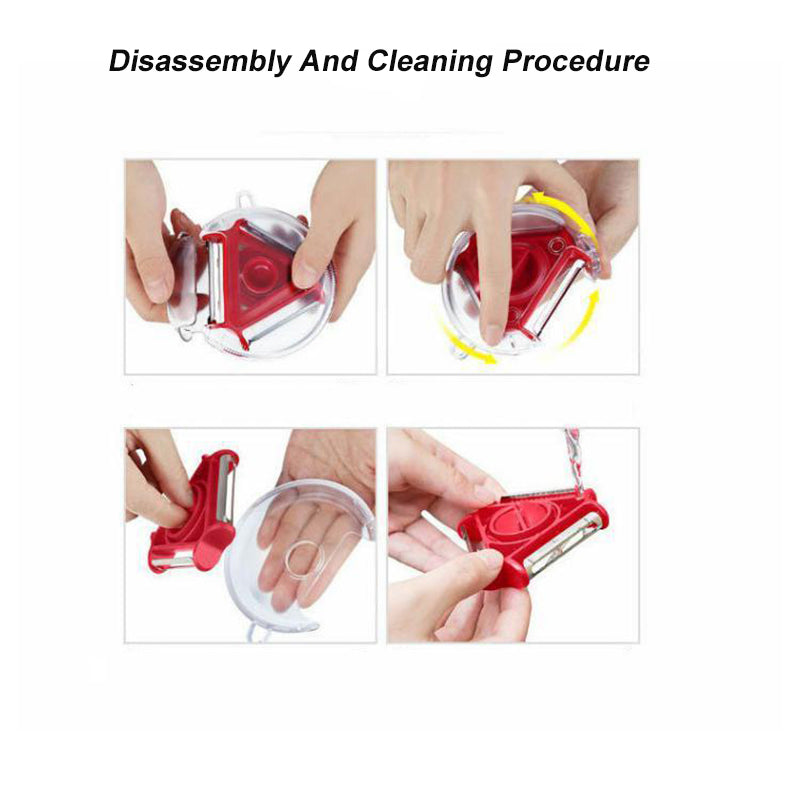 Multifunctional 3 IN 1 Vegetable Fruits Peeler-1 pcs