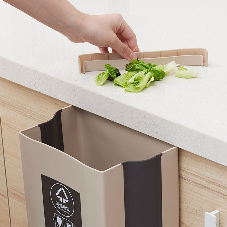🤎✨ Kitchen Hanging Trash Bin – Brown (ব্রাউন) ✨🤎