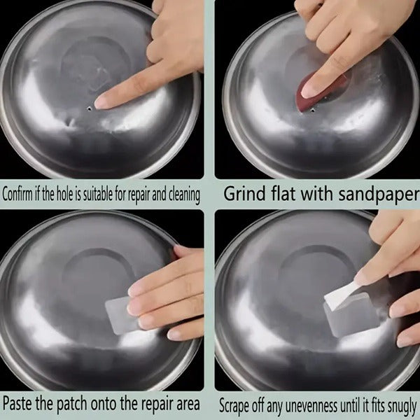 20 Set-High-Temperature Resistant Aluminum Foil Patch