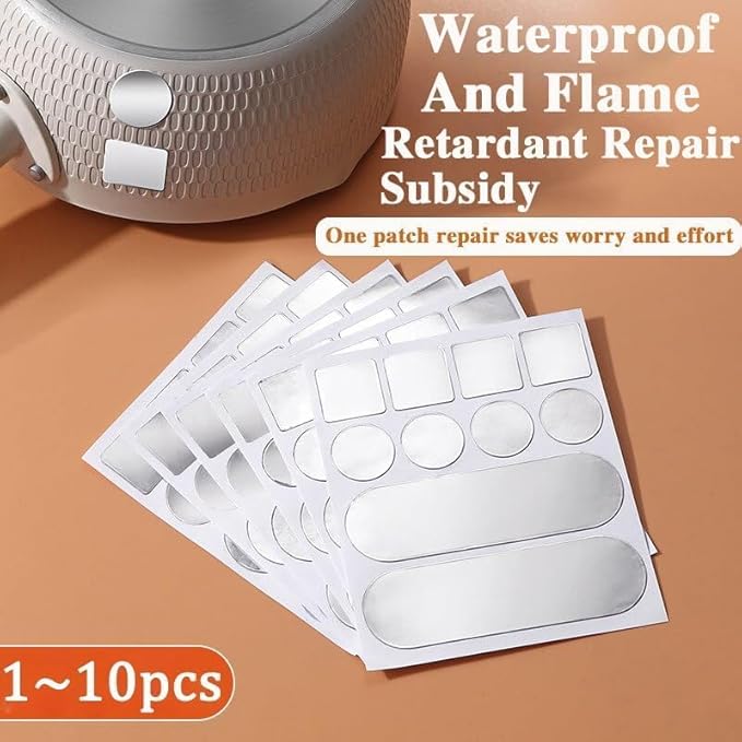 10 Set-High-Temperature Resistant Aluminum Foil Patch