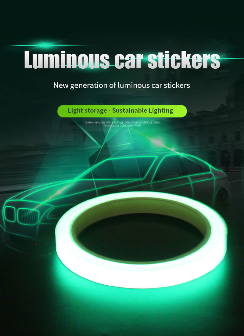 Luminous Tape Self-adhesive Night Vision Glow In Dark Safety Warning Reflective Sticker Home Decorations Tape Adhesive - China To BD Web