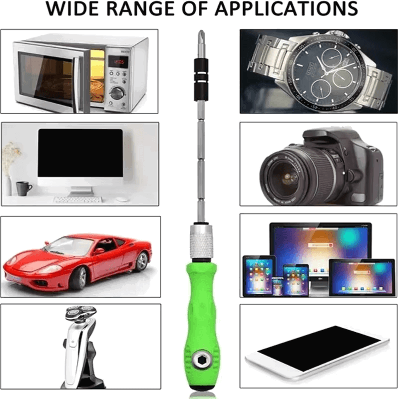 Mini Magnetic Screwdriver (৩২ ইন ১ স্ক্রু ড্রাইভার সেট) - China To BD Web