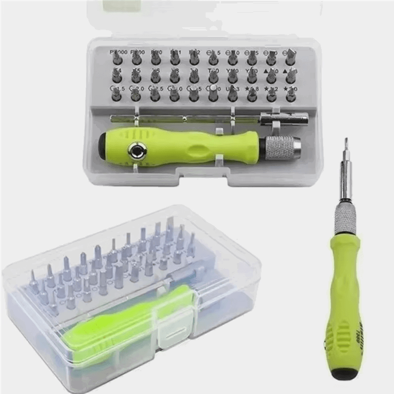 Mini Magnetic Screwdriver (৩২ ইন ১ স্ক্রু ড্রাইভার সেট) - China To BD Web