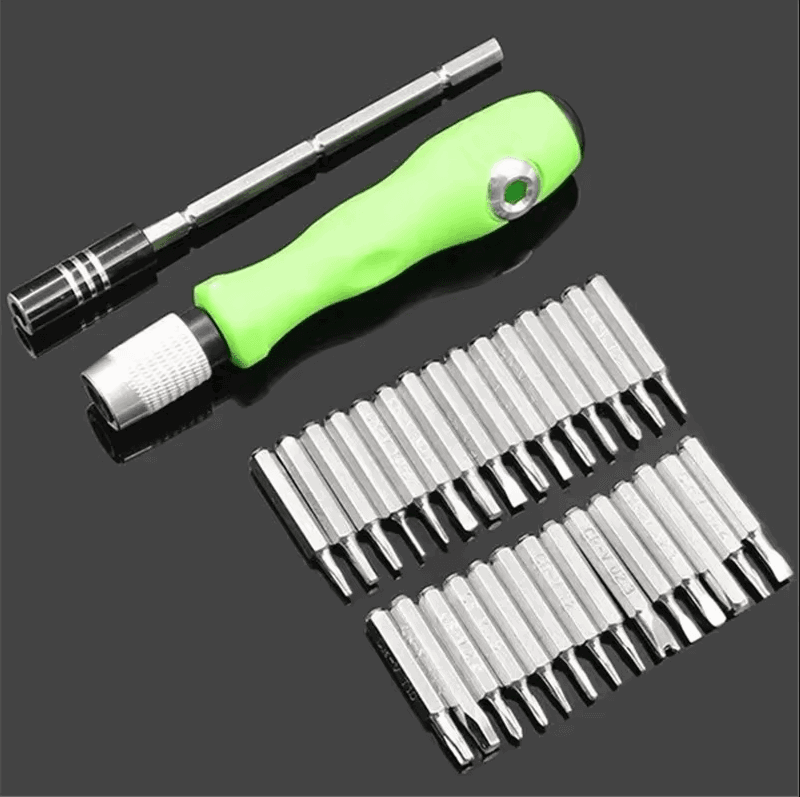 Mini Magnetic Screwdriver (৩২ ইন ১ স্ক্রু ড্রাইভার সেট) - China To BD Web