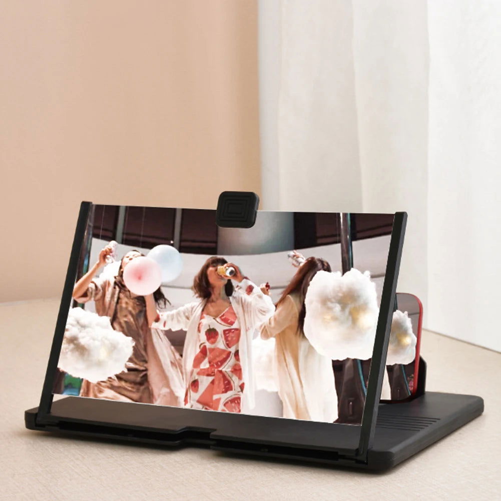 Mobile Phone Screen Magnifier 3D HD Video Amplifier Projector Stand - China To BD Web
