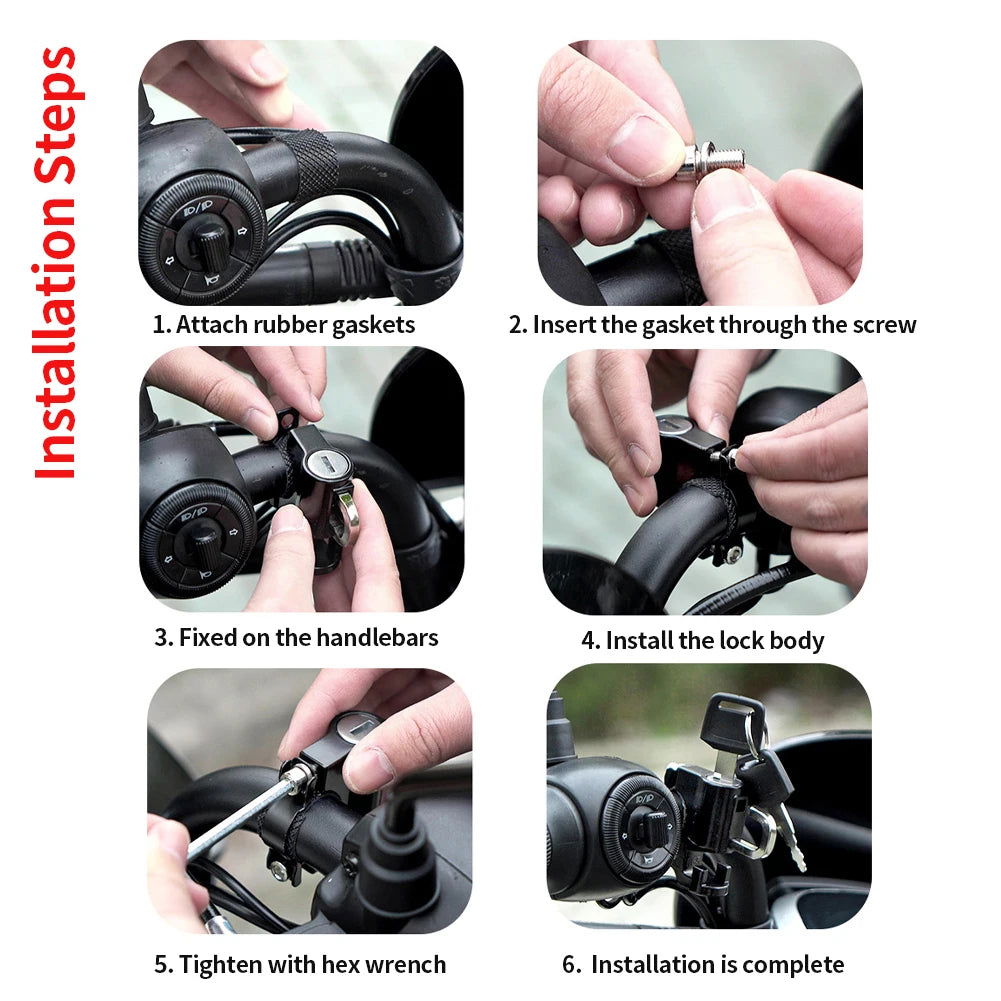 Motorcycle Universal Helmet Lock - China To BD Web
