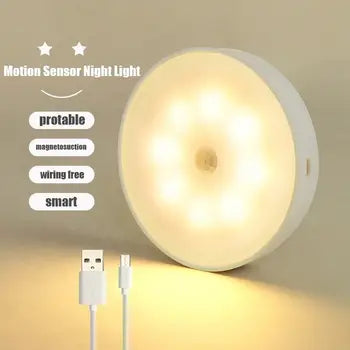 Motion Sensor Light Led USB NightLights-2pcs